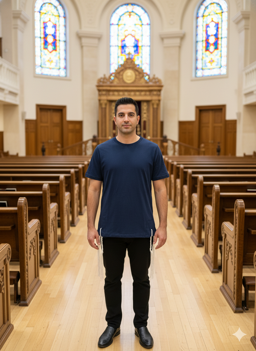 Men's Tzitzit T-Shirt