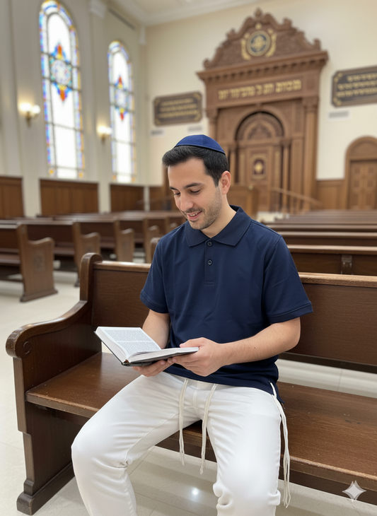 Men's Tzitzit Polo 613