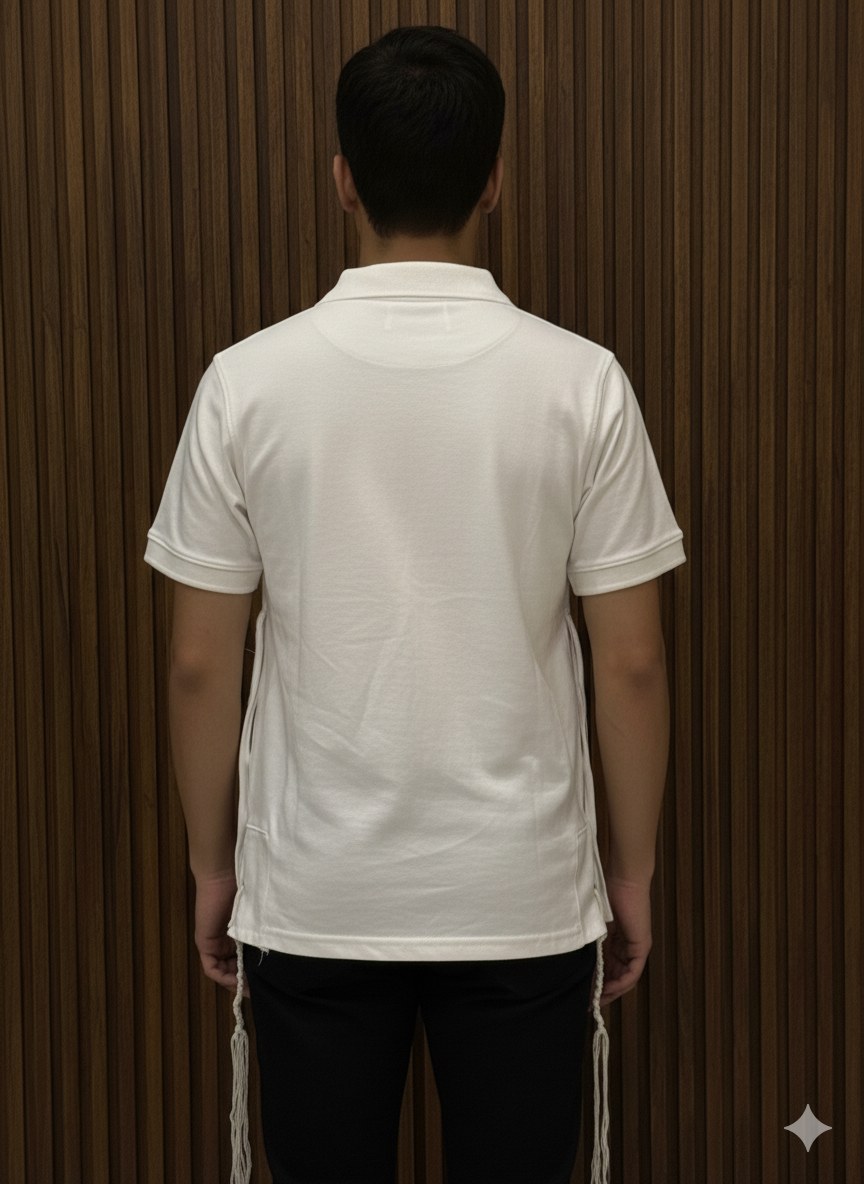 Kids Tzitzit Polo Shirt 100% Cotton