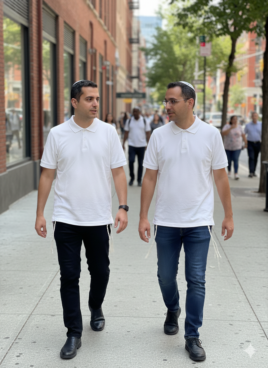 Men's Tzitzit Polo 613