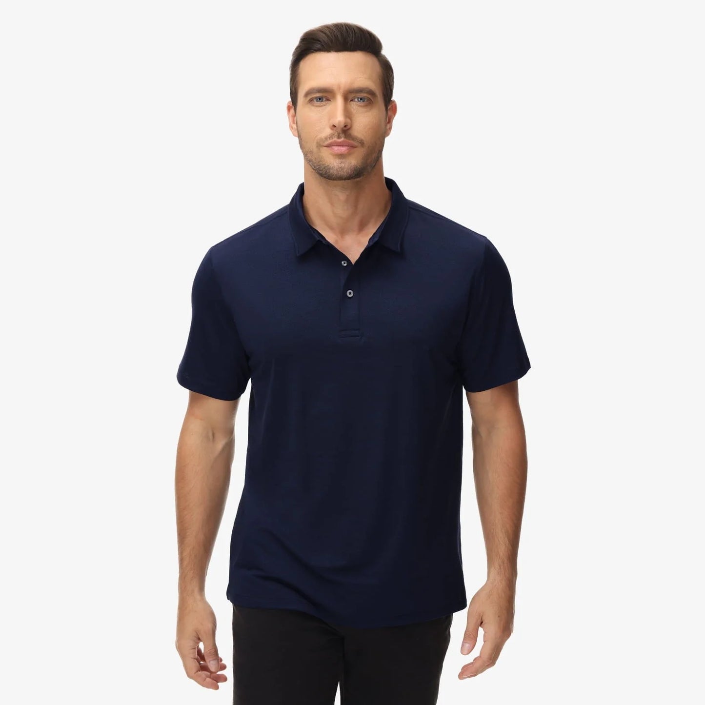 Men's Tzitzit Polo Shirt 100% Cotton